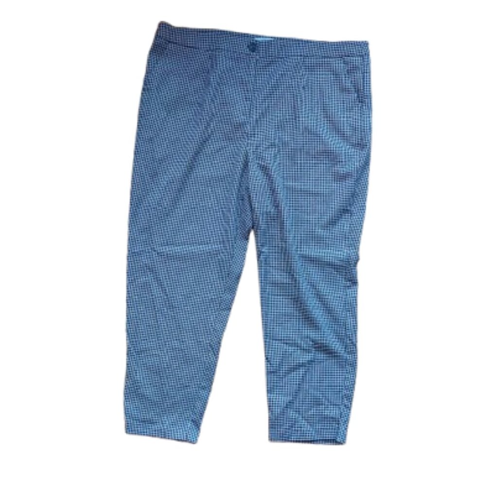 Checked Pants Size 50 Euro / 18 US (Flaw)